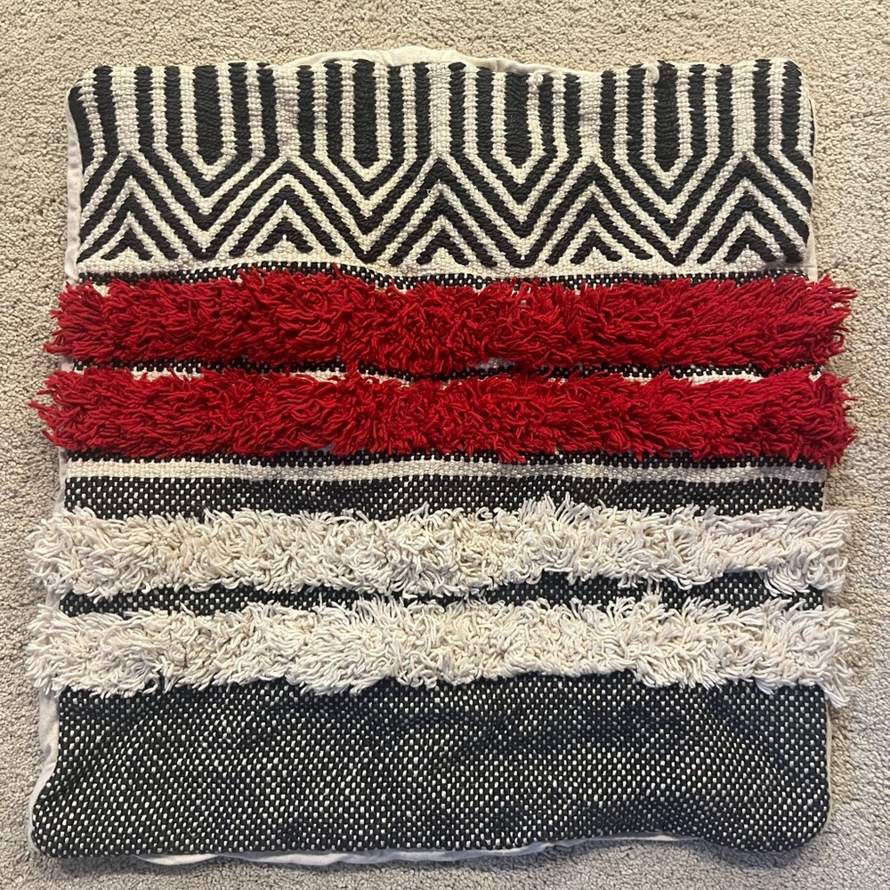 Boho Jacquard Weave Pillow Cover H&M